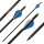 Flèches darbalète | SPHERE 3K Xtreme - Carbone - 20 pouces | Bleu-Bleu-Blanc