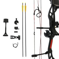 EK ARCHERY Exterminator - 15-70 lbs - Arc à poulies en paquet de luxe