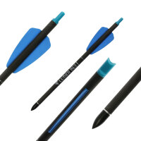 [Pack d'avantages] Flèches d'arbalète en carbone | X-BOW FMA Flèches d'arbalète pour Cobra System, Cobra R9 + R10 & Adder | 7,5 pouces | Standard - 10 pièce