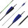 36-40 lbs | [Prix conseillé] Flèche en carbone | SPHERE Slimline Pro - avec plumes naturelles - Spine: 500 | 32 pouces
