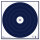 Blason | DFBV / IFAA salle - 40cm bleu - nylon renforcé