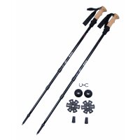 FOX OUTDOOR Bâtons de trekking en aluminium -...