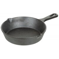 FOX OUTDOOR Bratpfanne - Gusseisen -  Griff - Durchmesser...