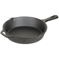 FOX OUTDOOR Bratpfanne - Gusseisen -  Griff - Durchmesser...