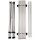FOX OUTDOOR Camping-Rolltisch - Alu - Gestell klappbar
