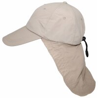 FOX OUTDOOR Cap - Sahara - beige - protection longue du cou