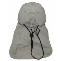 FOX OUTDOOR Cap - Sahara - olive - protection longue du cou