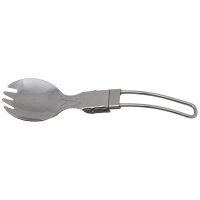 FOX OUTDOOR Cuillère - pliable - Acier inoxydable