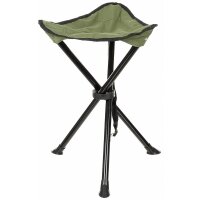 FOX OUTDOOR Tabouret pliant - tripode - olive