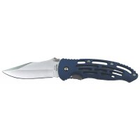 FOX OUTDOOR couteau pliant - une main - bleu - manche...