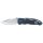 FOX OUTDOOR Klappmesser - Einhand -  blau - Kunststoffgriff
