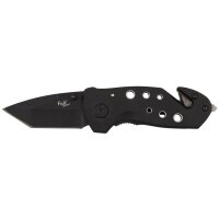 FOX OUTDOOR couteau pliant - une main - noir - manche...