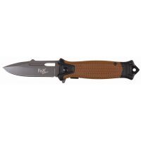 FOX OUTDOOR couteau pliant - Snake - une main - coyote...