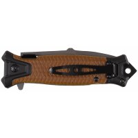 FOX OUTDOOR couteau pliant - Snake - une main - coyote...