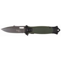 FOX OUTDOOR couteau pliant - Snake - une main - olive -...