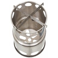 FOX OUTDOOR Kit de cuisson - Travel - Acier inoxydable
