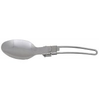 FOX OUTDOOR Cuillère - pliable - Acier inoxydable