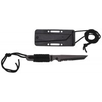 Couteau FOX OUTDOOR - Action I - noir - manche...