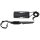 FOX OUTDOOR Messer - Action I - schwarz - Griff umwickelt - Scheide