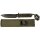 Couteau FOX OUTDOOR - lame fixe - camouflage - manche enveloppé