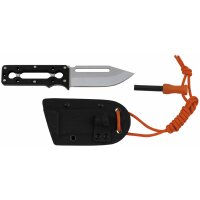 Couteau FOX OUTDOOR - Outlive - manche G10 - noir -...