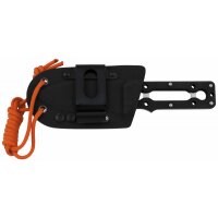 Couteau FOX OUTDOOR - Outlive - manche G10 - noir - fourreau Kydex