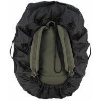 FOX OUTDOOR Rucksacküberzug - Transit I - schwarz - 80-100 l