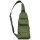 FOX OUTDOOR Schulter-Umhängetasche - oliv - Rip Stop - Nylon