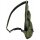 FOX OUTDOOR Schulter-Umhängetasche - oliv - Rip Stop - Nylon