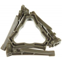 FOX OUTDOOR Pied dappui pour cartouche de gaz - pliable - universel