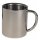 FOX OUTDOOR Tasse - Edelstahl - doppelwandig - ca. 250 ml