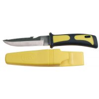 FOX OUTDOOR couteau de plongée - jaune-noir -...