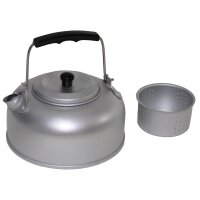 FOX OUTDOOR Teekessel - mit Teesieb - Aluminium - 950 ml...