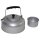 FOX OUTDOOR Bouilloire - avec passoire à thé - aluminium - 950 ml (1 Qt)