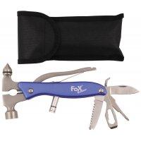 FOX OUTDOOR Jeu doutils - Worker - bleu - Métal
