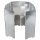 FOX OUTDOOR Paravent - Alu - pliable - grand - 8 lamelles - 67 x 24 cm