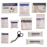 HOLTHAUS Assortiment de remplissage de premiers secours - 27 pièces - DIN 13167