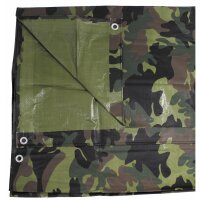 MFH bâche de protection - PE - woodland - oeillets...