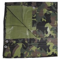MFH bâche de protection - PE - woodland - oeillets...