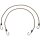 MFH Expander - 75 cm - avec crochet - 6 mm - coyote tan - pack de 2
