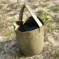 Seau pliable MFH - olive - 10 l