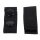 MFH porte-ceinture - nylon - 4 pièces - noir - avec 2 boutons-pression