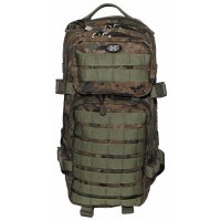 MFH HighDefence US Rucksack - Assault I - digital woodland
