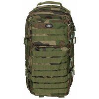 MFH HighDefence US Rucksack - Assault I - woodland