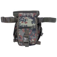MFH Hip Bag - camouflage - fixation à la jambe et...