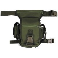 MFH Hip Bag - olive - fixation pour la jambe et la ceinture