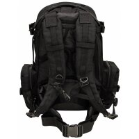 MFH Ital. Rucksack - schwarz - Tactical-Modular
