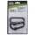 MFH Karabiner - Schraubverschluss - Ø 8mm x 8cm - 2er Pack -schwarz