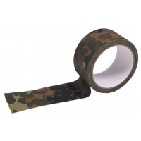 MFH ruban adhésif tissu - ca. 5 cm x 10 m - flecktarn