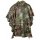 MFH Poncho - Rip Stop - woodland - ca. 144 x 223 cm
